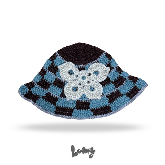 【Loopy collection】butterfly hat（mint chocolate）